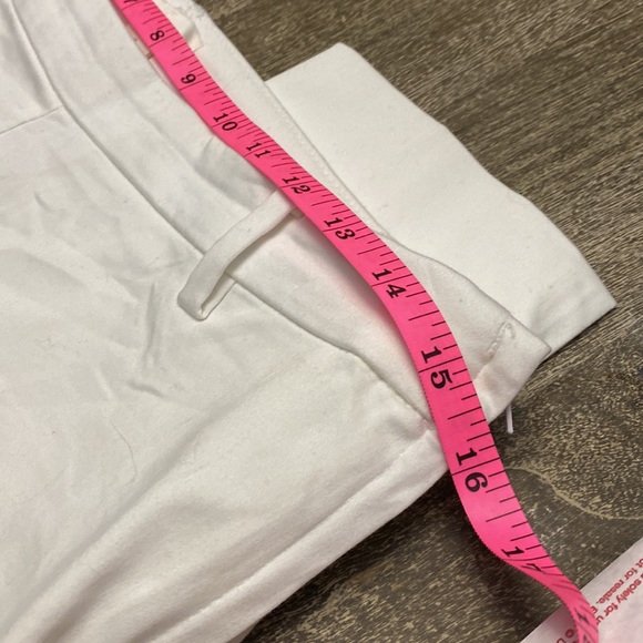H&M white side zipper pants size 8 - Picture 5 of 7